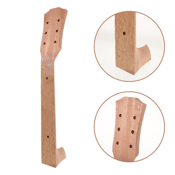 FRCOLOR Unfinished Guitar Neck Diy Guitar Neck Replacement Parts For Acoustic Guitar Electric Guitar Neck For Electronic Guitar Lovers