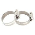 thumbnail image 1 of Hose Clamp,Stainless Steel Adjustable Screw Hose Fastener Pipe Clip Meticulously Designed, 1 of 2