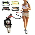 thumbnail image 1 of SPRING PARK Pet Reflective Traction Rope Elastic Hands Free Dogs Lead Running Belt Jogging Waist Leash, 1 of 7