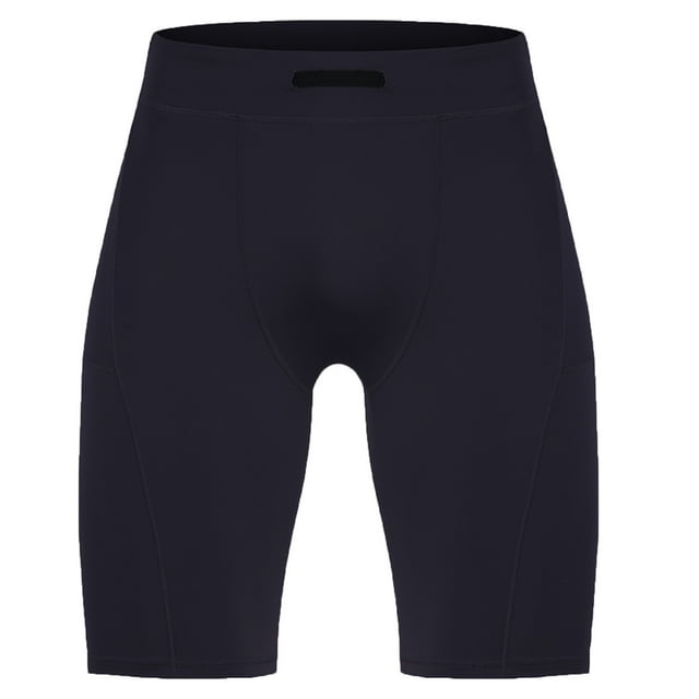 Posijego Shorts de Cyclisme pour Hommes, Compression Extensible Sans Couture, Shorts de Gym Athlétiques