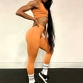 thumbnail image 6 of QRIC Women Ribbed Seamless Leggings High Waisted Tummy Control Workout Gym Yoga Pants for Women Workout Clothes, 6 of 6
