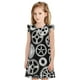 thumbnail image 1 of Fotbe Metallic Gears Vestido de Dormir para Niñas de 3 a 10 Años, Mangas Cortas, Estilo Princesa, Pijama Camisón con Mangas Voladas-Medium, 1 of 6