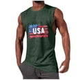 thumbnail image 3 of BRGZLK Mens Tank Tops Beach Summer Sleeveless Shirts Fashion Independence Day Printed Vacation Tanks Muscle Gym Tank Top, 3 of 6
