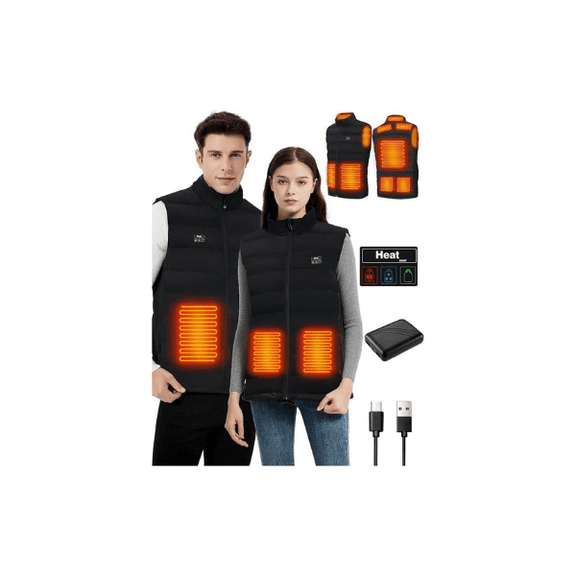Logan's Toy Chest Heated Vest, Lightweight Outerwear, Men's XL