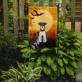 thumbnail image 2 of Caroline's Treasures BB4320GF Halloween Miniature Schanuzer Salt and Pepper Flag Garden Size , Small, multicolor, 2 of 3