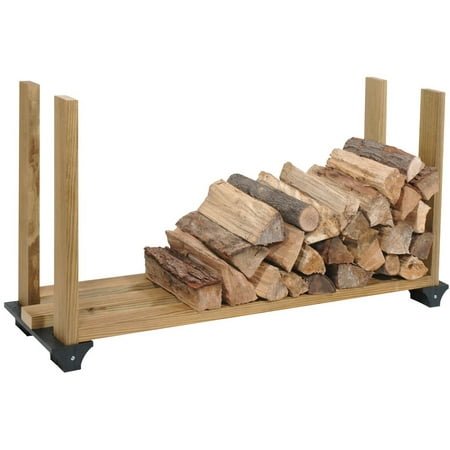 2x4 Basics Firewood Rack System, Black
