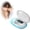 White, variant on Bone Conduction Sleep Wireless Earbuds with Noise Cancelling LED Digital Display Charging Case for Sports Fitness Work-Black