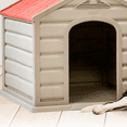 thumbnail image 7 of Rimax ECO Resin Dog House for Small Breeds, 24" W, Taupe, 7 of 7