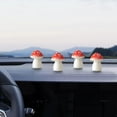 thumbnail image 5 of Hand-Painted Resin Mushroom Car Decor - Cute Dashboard Ornament, Lightweight Interior Accessory, Unique Gift for Car Lovers & Collectors, 5 of 6