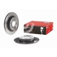 thumbnail image 1 of Brembo Brake Rotor 08997511C02 Solid; One Piece Design; Wheel Bolt Pattern 5 x 107.95 Millimeter; 160 Millimeter Hat Inside Diameter; 63.5 Millimeter Hub Diameter; Gray Cast Iron; Single, 1 of 6