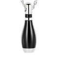 thumbnail image 3 of facefd Acier Inoxydable Tube Pendentif Collier Creux Capsule pour les Cendres Bijoux, 3 of 9