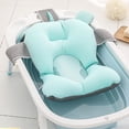 thumbnail image 1 of Cojín de apoyo para bañera Hugo Almohadilla de soporte para asiento de baño Verde, 1 of 7