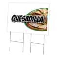 thumbnail image 1 of 24 x 36 in. Yard Sign & Stake - Quesadilla, 1 of 1