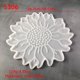 thumbnail image 3 of Kit de moldes de resina de girasol, bandeja de silicona y posavasos for decoración del hogar y almacenamiento de joyas, 1 ud., 3 of 3