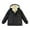 Black, variant on SonxaHe Little Boy' Winter Coat Fleece Lined Hooded Thermal Jacket Warm Thickened Windproof Parka Outerwear Black,Sized 5-6