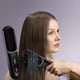 thumbnail image 1 of Cepillo alisador de pelo inalámbrico, portátil y mejorado para mujer, tamaño de viaje, recargable por USB., 1 of 9