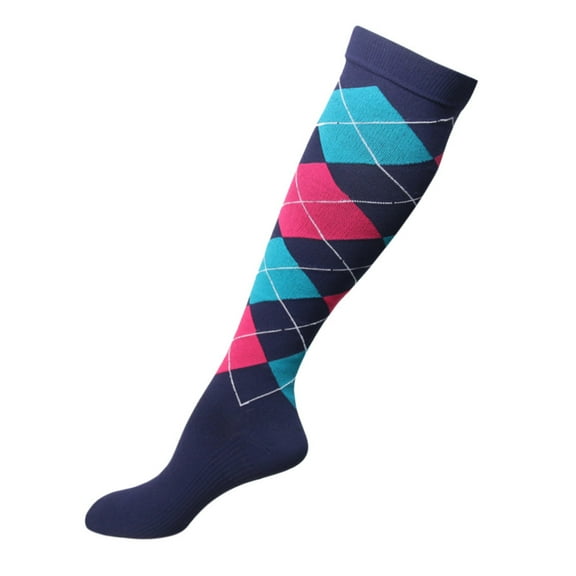 Nvzi-a Compression Socks for Women & Men-3 Pairs 20-30mmhg Support Running Nurse Travel，L/XL，colours