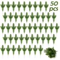 thumbnail image 1 of Ramas de pino artificial Ramas de abeto artificial Ramas de abeto artificial Guirnalda de agujas Suministros de bricolaje para la decoración del jardín del hogar de Navidad 50pcs PVC 30pcs 24x8cm Xemadio LL-1947-2, 1 of 6