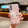 thumbnail image 1 of Carcasa nueva con patrón de chicas kt mirror Cat, funda protectora anticaída para Samsung s23 s22ultra s10, 1 of 4