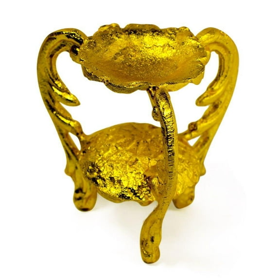 Rough Surface Bowl Metal Egg Stand