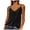 Black, variant on Aayomet Workout Tank Tops For Women Women's Deep V Neck Halter Tie Back Sleeveless Backless Cami Crop Top,Gray S