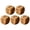 5pcs, variant on OIUR Christian Prayer Dice Handmade Wooden 6-Sided Decision Dice with Faith Engravings Religious Inspirational Dice for Family Group