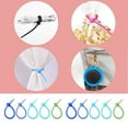 thumbnail image 2 of Colorful Silicone Reusable Bag Ties Silicone Reusable Bag Wire Candy Colored Wire Ties for Bundling and Crafting, 2 of 8