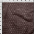 thumbnail image 4 of oneOone Viscose Chiffon Maroon Fabric Asian Batik Geometric Sewing Craft Projects Fabric Prints By Yard 42 Inch Wide, 4 of 4