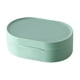 thumbnail image 1 of Jabonera de Viaje con Tapa | Mini Estuche Portátil de Silicona Sellada | Jabonera de Viaje Resistente y a Prueba de Fugas para Exteriores, Baño, Joyas, Auriculares y Organizador de Medicamentos, 1 of 1