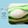 thumbnail image 5 of IPEWLEX Cute Watermelon Toy Pillow - Soft Plush Decorative Cushion for Home, TV, and Relaxation, Unique Watermelon Design, 5 of 6