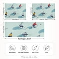 thumbnail image 2 of Yayeee Pillowcase King Size Set of 2 Satin Wrinkle Resistant Pillow Case, Ice Hockey, 2 of 8