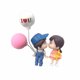 thumbnail image 1 of Adornos de globos de muñecas para el interior del automóvil, lindos adornos de muñecas para parejas besándose, lindos adornos para parejas, adornos para la oficina en el hogar del automóvil, regalos TUNC Sencillez, 1 of 5