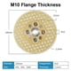 thumbnail image 4 of Lunxisen 1 Pcs Premium Diamond Cutting Disc for Angle Grinder UltraThin, Chip Free, and Versatile for Tile, Marble, and Glass Cutting, 4 of 9