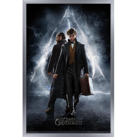 Fantastic Beasts: Crimes Of Grindelwald - Teaser Wall Poster, 14.725" x 22.375" Framed