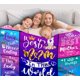 thumbnail image 4 of LHSHID Cat Mom Gifts for Women Cat Lover Gifts for Women Funny Cat Mom Blanket Gifts for Cat Lovers Cat Lady Mother's Day Birthday Gifts 50x60in, 4 of 6