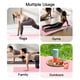 thumbnail image 5 of Toalla Tapete de Yoga YR con Líneas de Alineación, 72''x24'' Toallas de Yoga Calientes Antideslizantes para Sudar, Rosa, 5 of 7