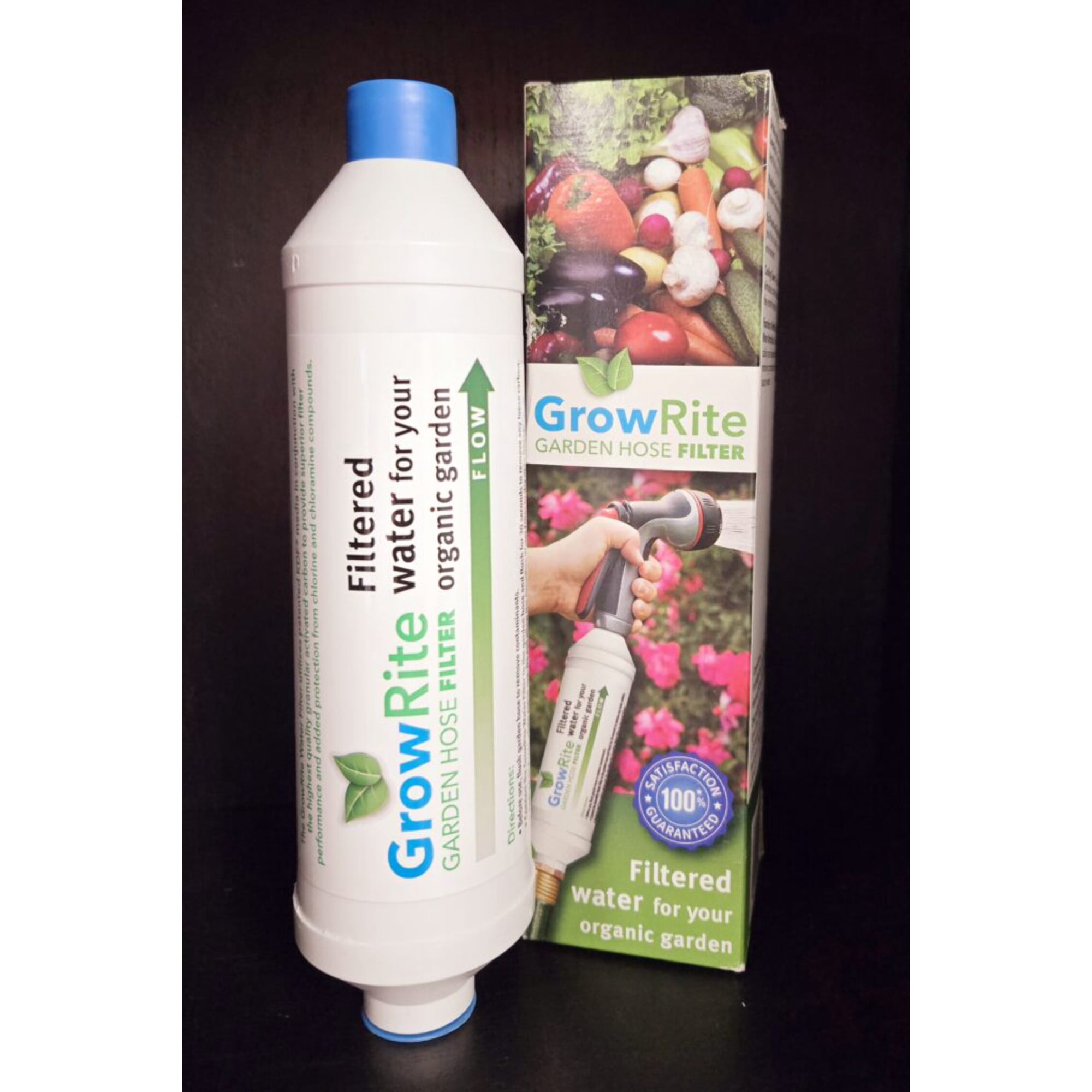 GrowRite Garden Hose Water Filter SP6, Home, Outdoor & RV Use, 40k Gallon