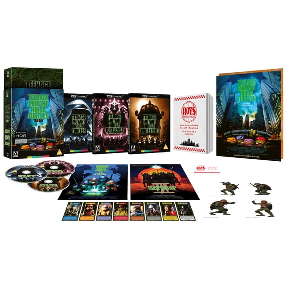 Teenage Mutant Ninja Turtles: Trilogy Limited Edition (4K Ultra HD) Toshiro Obata Kevin Clash