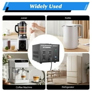 Wuzstar Electric Voltage Converter Transformer Heavy Duty Step Up Step Down 110V to/from 220V Converter