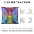thumbnail image 5 of Throw Pillow Covers and Seven Color Soul Design Square Pillowcase for Home Decor Sofa Car Bedroom Pillow case, 5 of 5