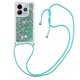 thumbnail image 1 of For Xiaomi Redmi Note 14 4G (164.84x78.15x8.16mm) TPU Case Quicksand Phone Cover with Lanyard - Lase, 1 of 5