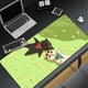 thumbnail image 4 of Alfombrilla grande para ratón de Anime, accesorios para juegos de gato rosa, alfombrilla para teclado de ordenador de oficina Kawaii, 400x900, alfombrilla de escritorio para ordenador portátil y Gamer, 4 of 5