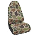 thumbnail image 2 of XYZCANDO Camo Duck Car Seat Towel Cover Waterproof Car Seat Covers, Sweatproof, Suitable for Bucket Seat Van, Fit for Trucks Cars Vehicle, 2 of 9