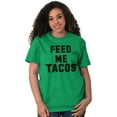 thumbnail image 4 of Feed Me Tacos Tuesday Mexican Food Plus Size Crewneck Graphic Tee Shirt Brisco Brands 5X, 4 of 5
