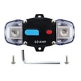 thumbnail image 4 of Bunblic Disjoncteur avec Bouton de Réinitialisation Manuelle 12V-48V Accessoires Automobiles 60A, 4 of 8