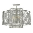 thumbnail image 5 of 4 Light Large Convertible Pendant In Transitional And Coastal And Bohemian Style-13.75 Inches Tall And 20.25 Inches Wide-Black Finish Hinkley, 5 of 5