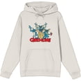 thumbnail image 5 of Gremlins Monsters & Logo Adult Sand Long Sleeve Hoodie-Medium, 5 of 7