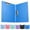 Blue, variant on Color-Coded Clip Folder, Letter Size Document Organizer with Metal Clip for Schol Homework, Office Files, and Teacher Supplies, Blue