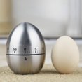 thumbnail image 6 of Cooking Tools Kitchen Timer Stainless Steel Egg 60 Minutes Mechanical Time Clock Counting Cute Kitchen Egg Timer, 6 of 7