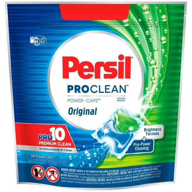 Persil ProClean PowerCaps Laundry Detergent, Original, 16 Count